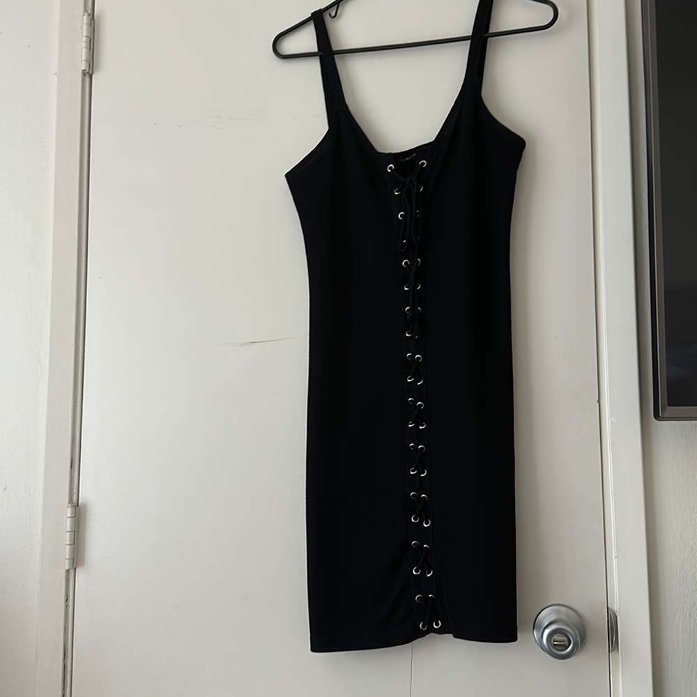 Zara black dress